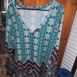 Plus size boutique dress